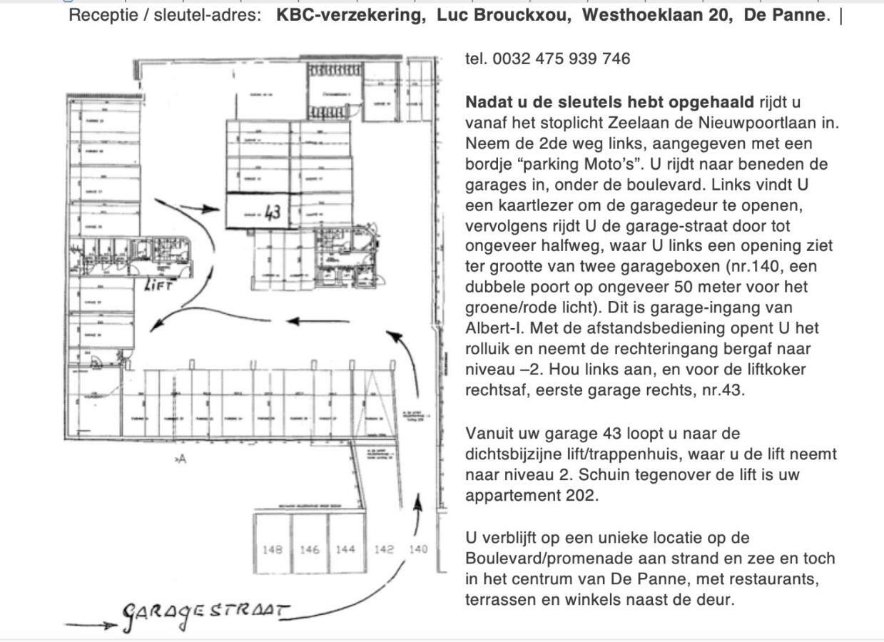 Residentie Albert-1, App.202, Zeelaan 214 De Panne Luaran gambar